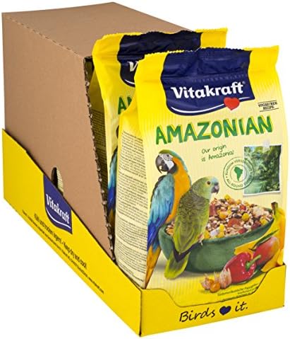 vitakraft amazonian parrot food