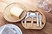 Juvale Cheese Board Set - Includes 1 Cutting Board and 4 Piece Knife Tools, 10.2