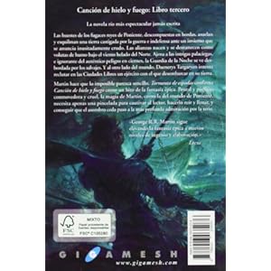 Tormenta de espada. Canción de hielo y fuego. Libro Tercero