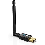 EDUP USB WiFi Bluetooth 4.2 Adapter Wi-Fi Adapter AC600Mbps Dual Band Antenna 2.4Ghz /5.8Ghz for PC Support Windows 10/8.1/7