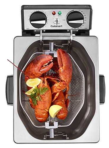 Cuisinart CDF-500 Extra-Large Rotisserie Deep Fryer, Silver