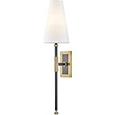 Hudson Valley Lighting 3721-AOB Bowery One Light Wall Sconce, Aged Old Bronze, 21.5x6x5.00