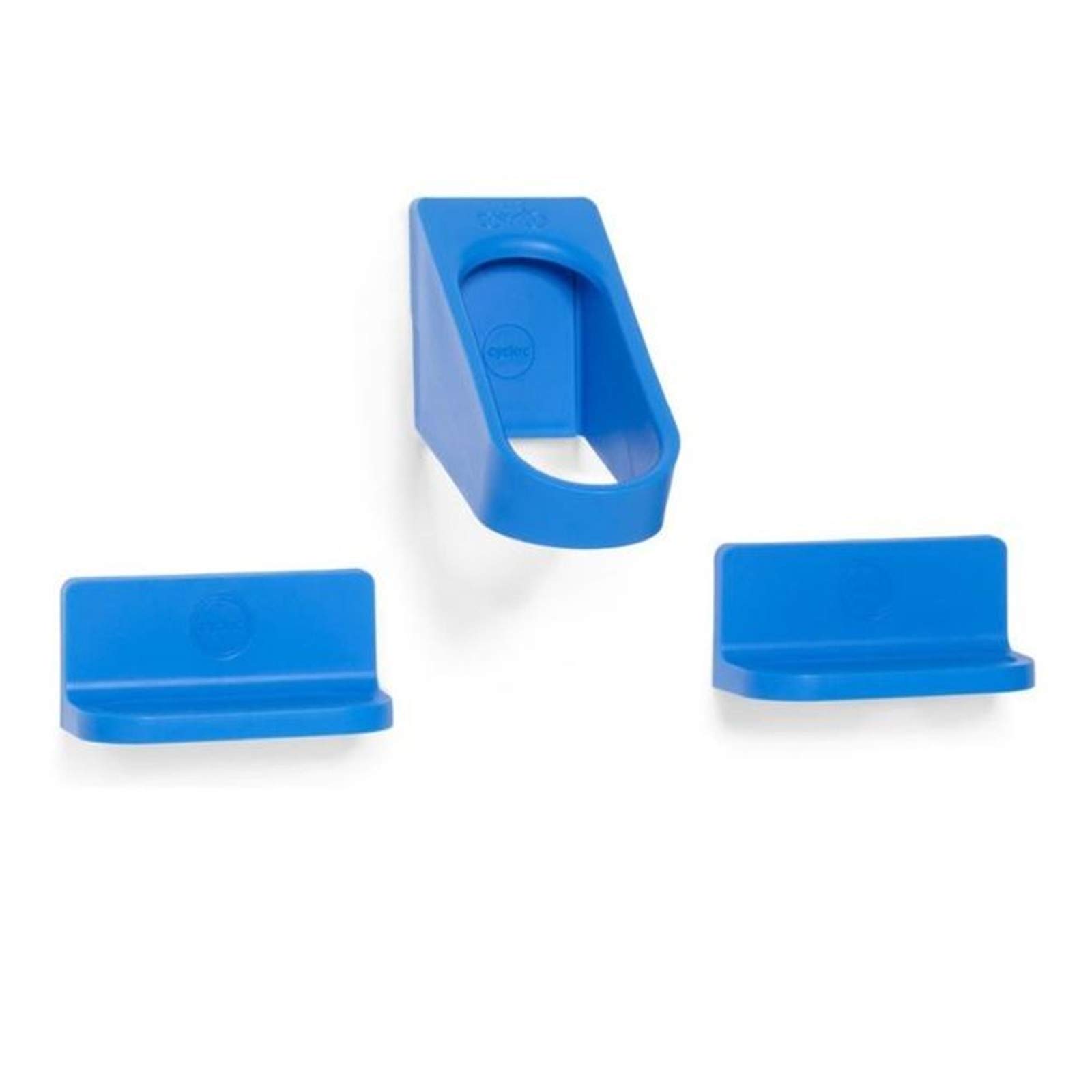 Cycloc Hero - Wall Mount Bike Storage Rack – Horizontal Pedal Hung Cycle Storage For Platform Pedals - Blue