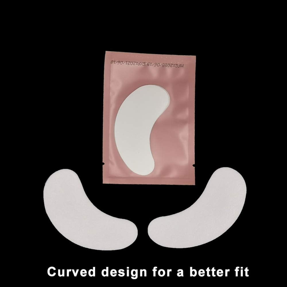 Leevia Under Eye Gel Pads 50 Pairs Eye Patches for Eyelash Extension, Lint Free Eye Pads - Image 3