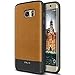 Galaxy S7 Edge Case, OBLIQ [Flex Pro][Brown] Premium PU Leather Slim Fit Form Fitting Heavy Duty Protective Cover for Galaxy S7 Edge(2016)