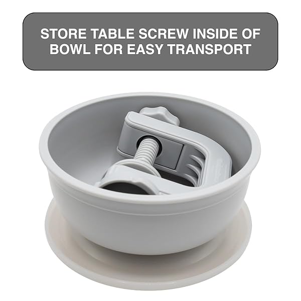 TWISTABOWL SPILL-PROOF BABY BOWL WITH SECURE CLIP, LID FOR TRAVEL, BPA-FREE, DISHWASHER & MICROWAVE SAFE, NON-TOXIC BABY FEEDING SOLUTION | 3-PACK (PINK)
