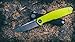 Real Steel RSK G3 Light liner lock folding knife flipper flat grind blade puukko (Fruit Green)
