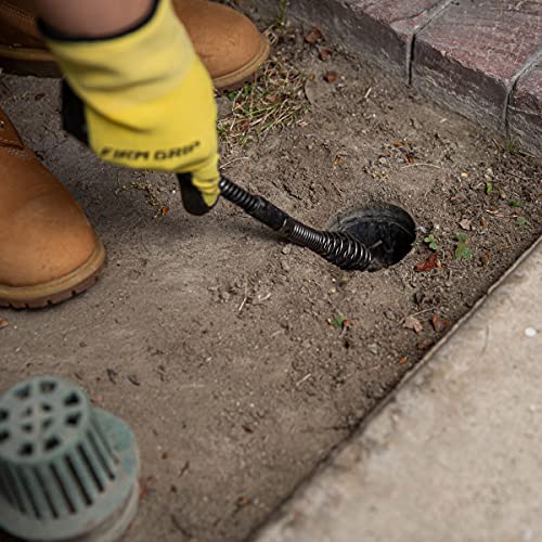 XtremepowerUS 45098 Drain Snake Commercial w/Attachments 80' Electric