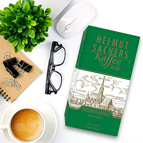 Helmut Sachers Kaffee - Entkoffeiniert, Intensität 2/5, 100% Arabica, gemahlen, 500g – Bild 5