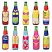 Avery Barn 10pc Neoprene Beer Bottle Sleeve Stretchy Insulated Sleeve Cover - Set 2: Summer Lovin