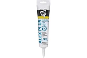 DAP Caulk, 5.5 oz, White