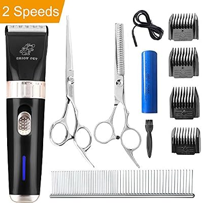 Pet Grooming Clippers Dog Clippers Cat Shaver 2 Speed