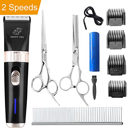 Pet Grooming Clippers Dog Clippers Cat Shaver 2 Speed