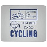 I Love Cycling Premium-Textured Mouse pad, I Just