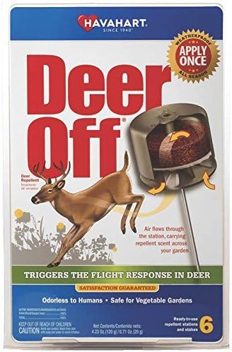 Deer Off - Water Proof Deer Repellent (6 Pack)