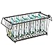 mDesign Household Stackable Metal Wire Storage Organizer Bin Basket with Built-In Handles for Kitchen Cabinets, Pantry, Closets, Bedrooms, Bathrooms - 12.5