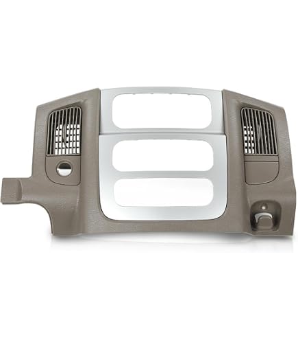 Replacement Front Center Dash Bezel & Radio Vent Trim For 2004-2007 Infiniti QX56 - Gray Color