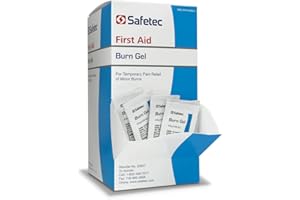 Safetec Burn Gel 0.9 gram 144 count box