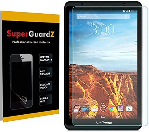 [3-Pack] for Verizon Ellipsis 8 [NOT for Ellipsis 8 HD] - SuperGuardZ Screen Protector, Ultra Clear, Anti-Scratch, Anti-Bubble