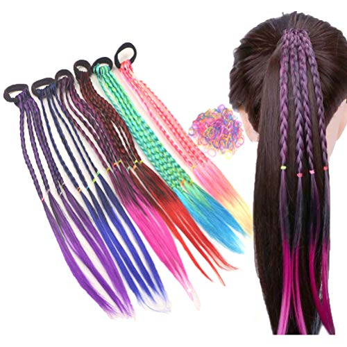 Girl Hair Extension AccessoriesRubber Band Elastic Band Hairstyle