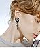 4 pair Stainless Steel Hoop huggie Earrings Cross For Men Women JDXN (4 pairs)