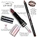 Aesthetica Matte Lip Trio - Instant Bold Matte Lip - Includes Matte Lipstick / Lip Gloss Duo, Lip Liner and Step-by-Step Instructions – Long Wear Formula Keeps Lips Moist (Cocoa/Madamoiselle)