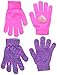 Toby & Company Big Girls' Glam Gloves Grosgrain and Space Dye Sets (Pack of 2)