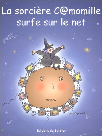La  sorcière C@momille surfe sur le Net
