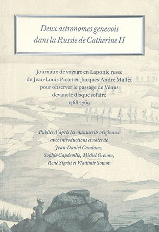 Deux astronomes genevois dans la Russie de Catherine II