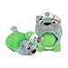 Comfy Critters Stuffed Animal Blanket - PAW Patrol Rocky - Kids Huggable Pillow and Blanket Perfect for Pretend Play, Travel, nap time.