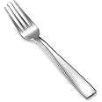 KEAWELL Premium 4-Piece Louis Salad Fork, 18/10 Stainless Steel, Set of 4, Fine Fork Set with Squared Edge, Dishwasher Safe (7.6 inches)