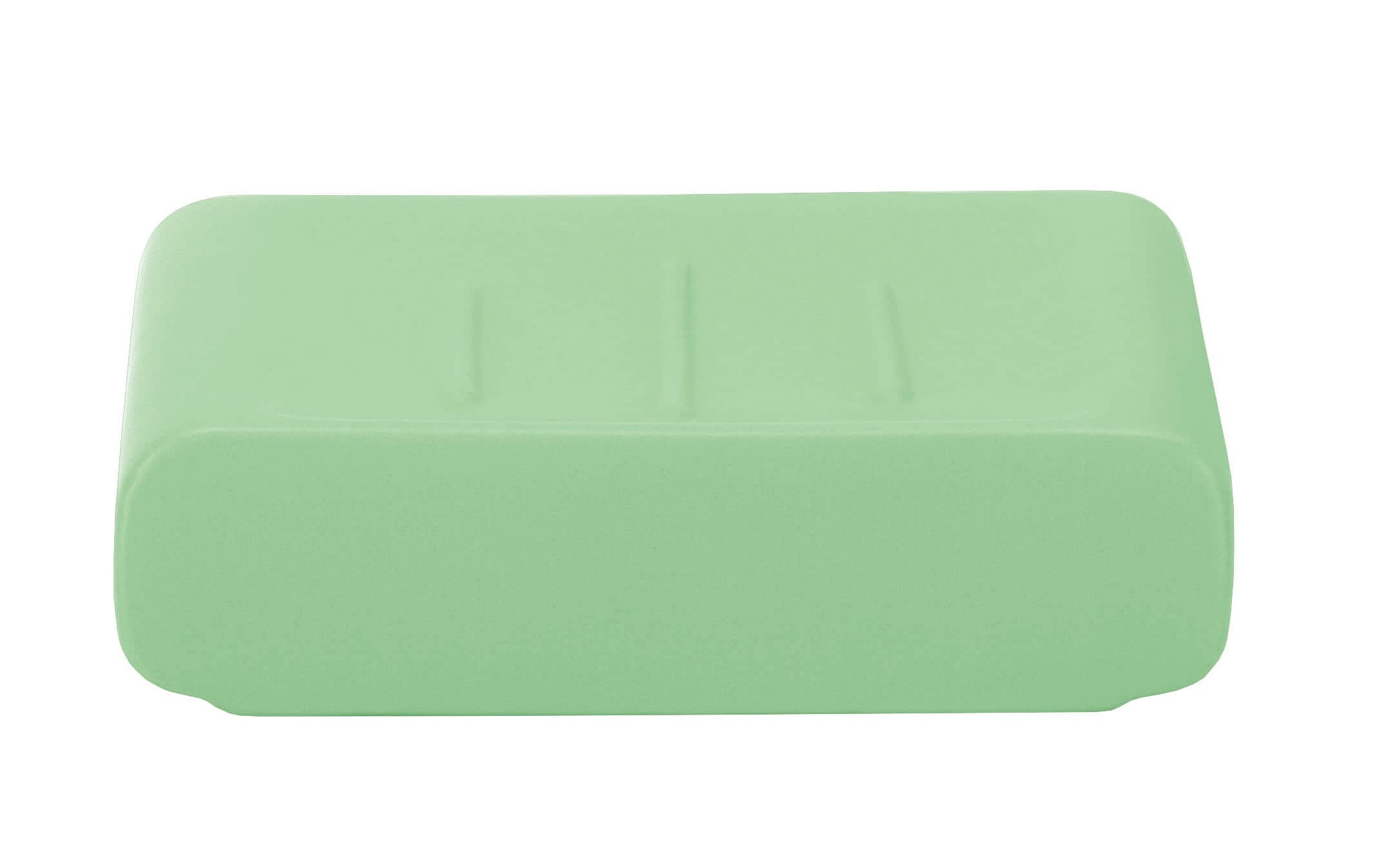 Kleine Wolke "Cubic Soap Dish, Green Thistle