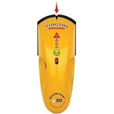 Generic 6.03 in. L x 2.39 in. W Stud Sensor, 3/4 in. Depth, Yellow Plastic, Modern Design, Ideal for Construction and Indoor Use