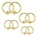 BodyJ4You Captive Bead Piercing Ring Kit 16G Stainless Steel Nose Tragus Lip Nipple Belly Rings 8PC