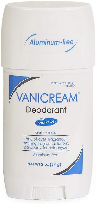 Vanicream Aluminum-Free Deodorant, No Color, 57 g (Pack of 1)