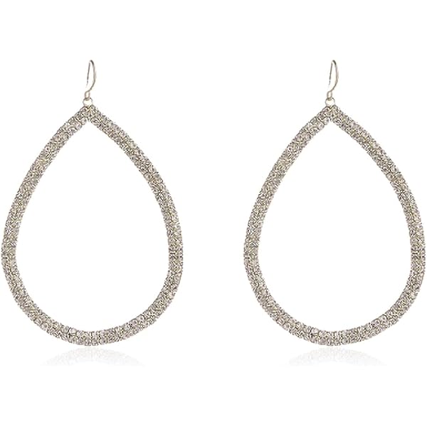 RIAH FASHION Moroccan Filigree Drop Earrings | Bohemian Geometric Metal Earrings - Lightweight Dangle