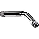 Moen 123815 Standard Shower Arm with 1/2-Inch Universal Threads, 8-Inch, Chrome