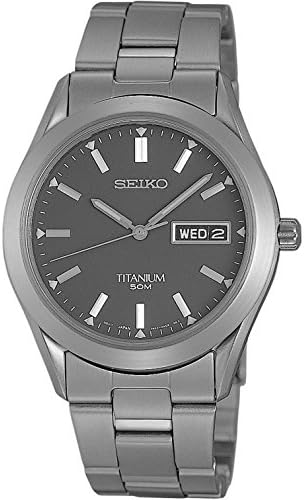 SEIKO SGG599P1,Men's Day/Date,All Titanium,Hardlex Crystal,50m WR,SGG599