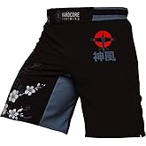 Hardcore Training Fight Shorts Men's Boxing MMA Combat BJJ Grappling Fitness Muay Thai Kickboxing No Gi