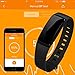 Fitness Tracker,AUPALLA 21BP Smart band Activity Tracker Work With Heart Rate Monitor and Blood Pressure Measure Pedometer Sleep Monitor Calories Track Support iPhone Android Smartphone (black)