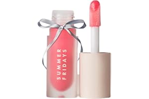 Summer Fridays Dream Lip Oil - Tinted Lip Oil with Moisturizing Sheer Coverage, High-Shine and Deep Hydration - Non-Sticky Formula for Long-Lasting Softness - Pink Cloud (0.15 Oz)