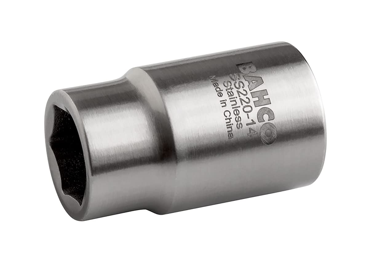1/2" Hexagonal Stainless Steel Cup 14mm