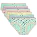 Lucky & Me | Ava Little Girls Bikini Underwear | Tagless | Soft Cotton Modal Spandex Blend | Colorful | 6-Pack