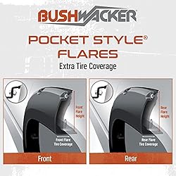Bushwacker Pocket/Rivet Style Front & Rear Fender