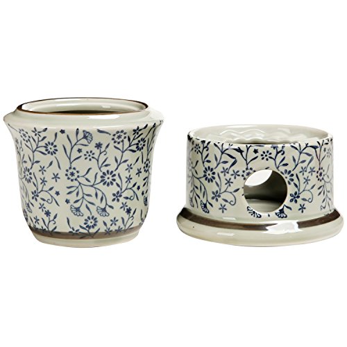 2 Exquisite+Ceramic+Flowers+Japanese+Serving