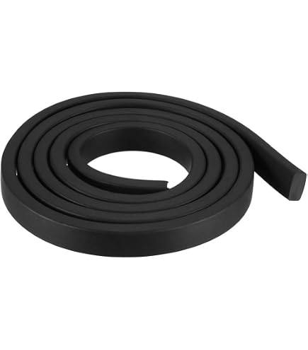 Joint Mousse Néoprène Noir Diamètre 8mm - Rouleau De 2 Mètres - Etanchéité Et Isolation
