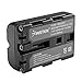 NEW Battery + Charger for Sony Alpha NP-FM500H DSLR A200 A350 FM500H + car plug