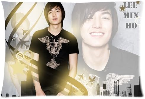 Custom Lee Min Ho Actor Pillowcase Standard Size Design Cotton Pillow Case