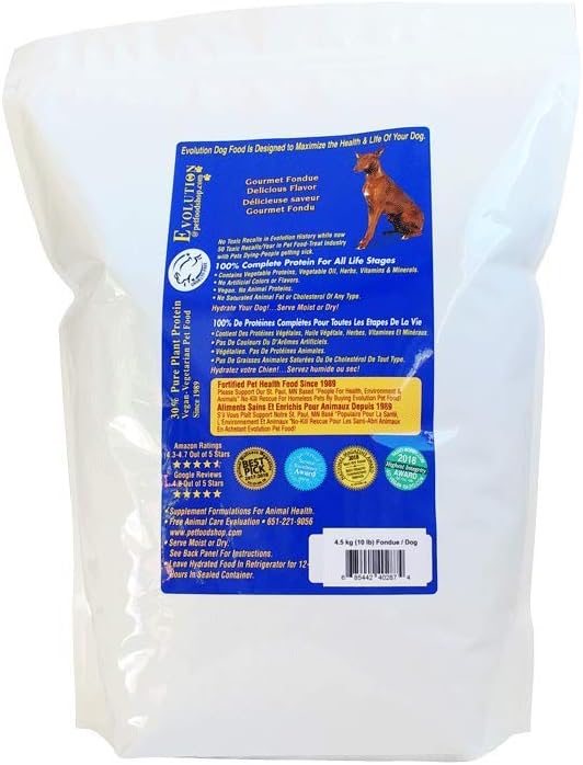 evolution vegan dog food