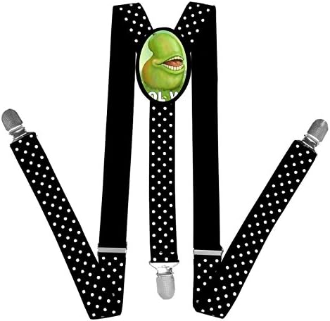 FVSD4VFD15 Nice Unique Funny Pear Laugh Fruit Suspender Unisex Suspender Adjustable Y-Back
